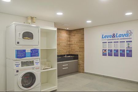 Apartamento para alugar com 33m², 1 quarto e 1 vagaLavanderia