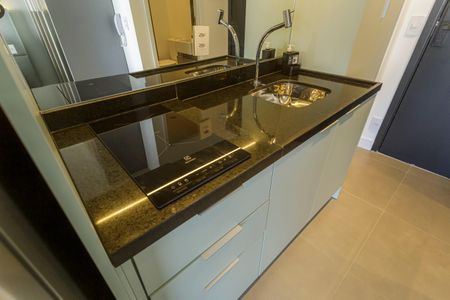 Studio à venda com 25m², 1 quarto e sem vagaCozinha