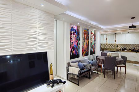 Sala de apartamento à venda com 3 quartos, 103m² em Jacarepaguá, Rio de Janeiro