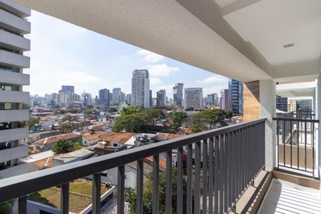Vista/Varanda de apartamento à venda com 1 quarto, 41m² em Pinheiros, São Paulo