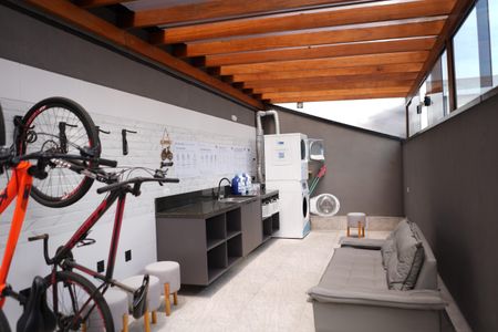 Studio para alugar com 27m², 1 quarto e sem vagaLavanderia / Bicicletário