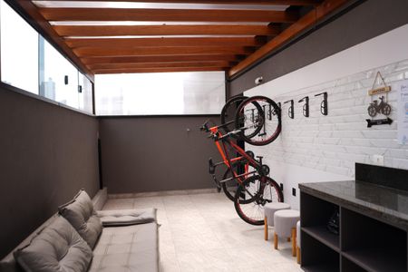Studio para alugar com 27m², 1 quarto e sem vagaLavanderia / Bicicletário