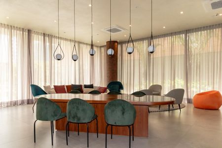 Studio para alugar com 29m², 1 quarto e sem vaga Studio para alugar com 29m², 1 quarto e sem vagaÁrea comum - Salão de festas