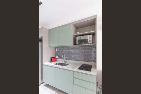 Studio para alugar com 29m², 1 quarto e sem vaga Studio para alugar com 29m², 1 quarto e sem vagaCozinha