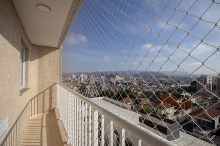 Varanda da Sala de apartamento à venda com 1 quarto, 30m² em Parque Vitoria, São Paulo