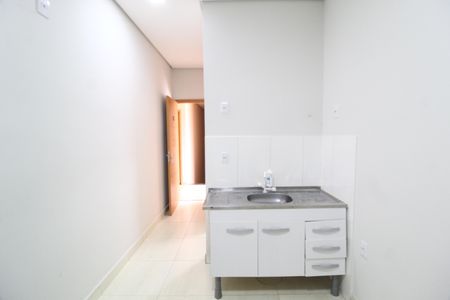 Cozinha de kitnet/studio para alugar com 1 quarto, 20m² em Martins, Uberlândia