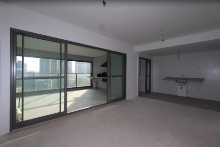 Sala de apartamento à venda com 3 quartos, 118m² em Chácara Klabin, São Paulo