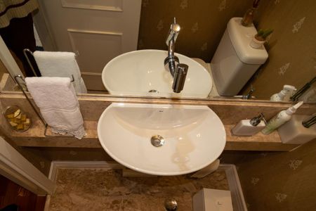 Lavabo de apartamento à venda com 3 quartos, 139m² em Bela Vista, São Paulo