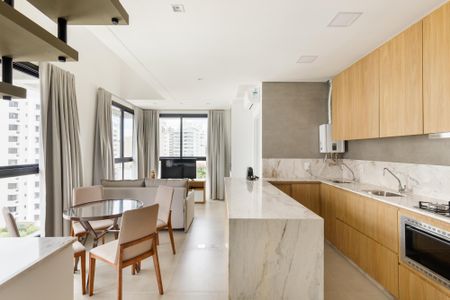 Apartamento para alugar com 74m², 1 quarto e 1 vaga