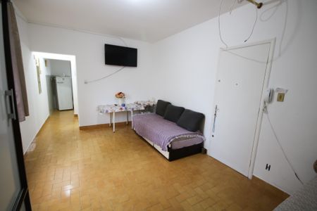 Sala de apartamento para alugar com 1 quarto, 35m² em Canto do Forte, Praia Grande