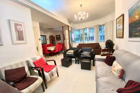 Sala de apartamento à venda com 3 quartos, 130m² em Copacabana, Rio de Janeiro