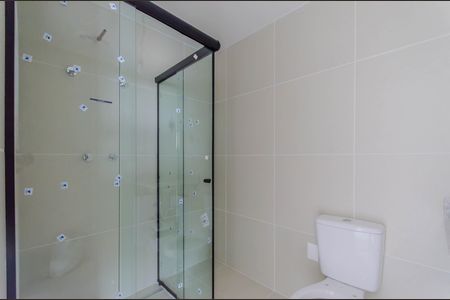 Banheiro de kitnet/studio para alugar com 1 quarto, 33m² em Sacomã, São Paulo