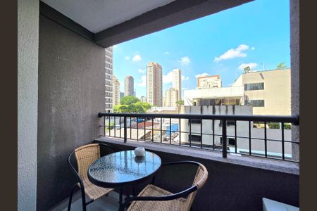 Studio para alugar com 27m², 1 quarto e sem vagaVaranda
