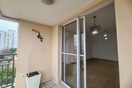 Varanda da Sala de apartamento para alugar com 2 quartos, 101m² em Vila Lucia, São Paulo