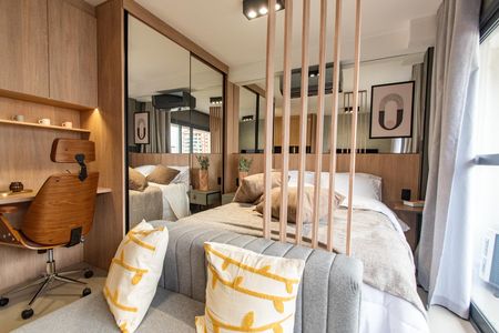 Studio à venda com 27m², 1 quarto e sem vaga Studio à venda com 27m², 1 quarto e sem vagaStudio