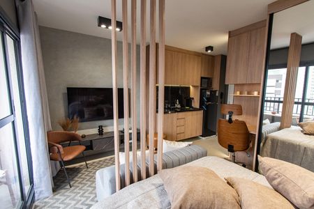 Studio à venda com 27m², 1 quarto e sem vaga Studio à venda com 27m², 1 quarto e sem vagaStudio
