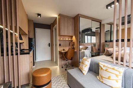 Studio à venda com 27m², 1 quarto e sem vaga Studio à venda com 27m², 1 quarto e sem vagaStudio