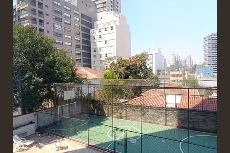 Vista da Sala de TV de apartamento à venda com 2 quartos, 94m² em Sumaré, São Paulo