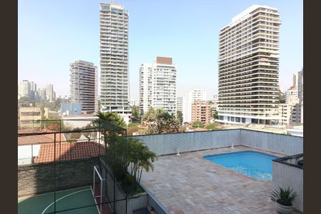 Vista da Sala de TV de apartamento à venda com 2 quartos, 94m² em Sumaré, São Paulo