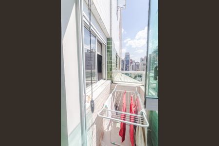 Varanda da Sala de apartamento à venda com 3 quartos, 130m² em Funcionários, Belo Horizonte