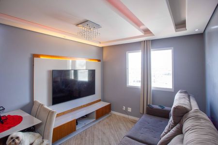 Sala de apartamento à venda com 2 quartos, 53m² em Vila Nogueira, Diadema