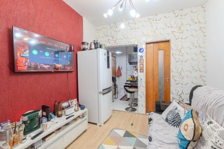 Studio à venda com 40m², 1 quarto e sem vagaSala