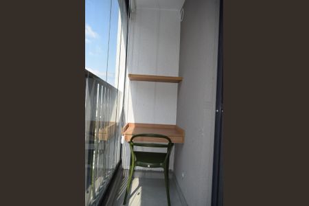 Studio para alugar com 25m², 1 quarto e sem vagaVaranda