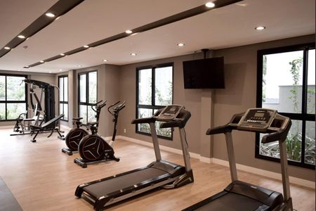 Studio para alugar com 25m², 1 quarto e sem vagaÁrea comum - Academia