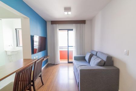 Sala de apartamento à venda com 2 quartos, 55m² em Cidade Monções, São Paulo