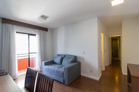 Sala de apartamento à venda com 2 quartos, 55m² em Cidade Monções, São Paulo