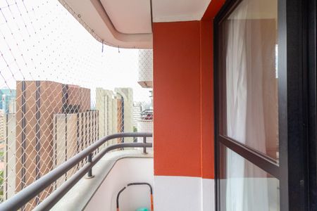 Varanda da Sala de apartamento à venda com 2 quartos, 44m² em Cidade Monções, São Paulo