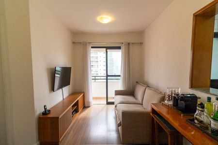 Sala de apartamento à venda com 2 quartos, 44m² em Cidade Monções, São Paulo