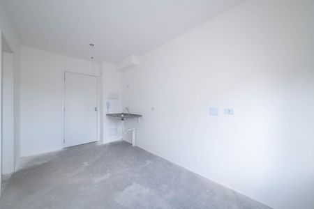 Sala - Cozinha Integrada de apartamento à venda com 1 quarto, 25m² em Vila Guarani (zona Sul), São Paulo