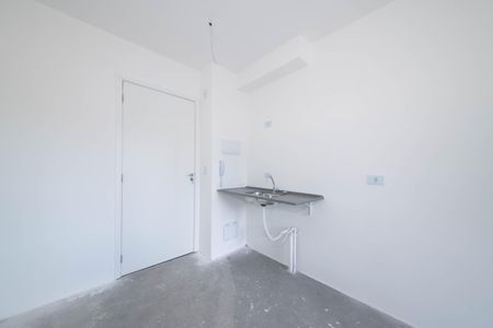 Sala - Cozinha Integrada de apartamento à venda com 1 quarto, 25m² em Vila Guarani (zona Sul), São Paulo