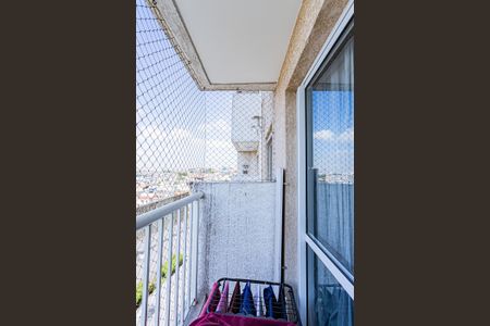 Varanda sala de apartamento para alugar com 2 quartos, 44m² em Vila Souza, São Paulo