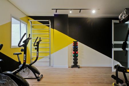 Studio para alugar com 16m², 1 quarto e sem vaga Studio para alugar com 16m², 1 quarto e sem vagaÁrea comum - Academia