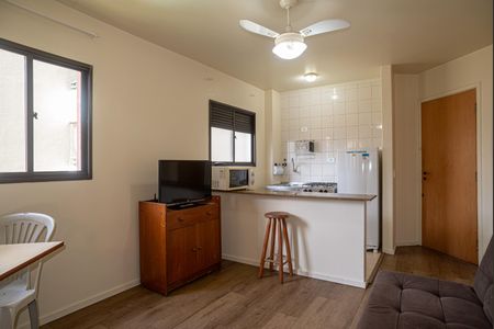 Apartamento para alugar com 35m², 1 quarto e 1 vagaSala