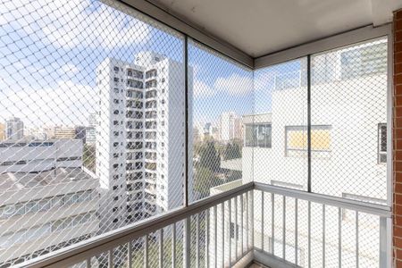 Varanda da Sala de apartamento à venda com 3 quartos, 105m² em Higienópolis, São Paulo