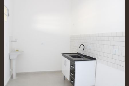 Cozinha de kitnet/studio para alugar com 1 quarto, 25m² em Vila Regente Feijó, São Paulo