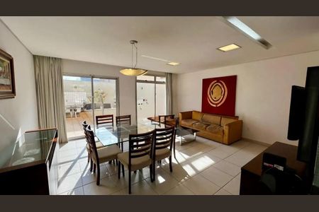 Sala de apartamento à venda com 4 quartos, 176m² em Esplanada, Belo Horizonte