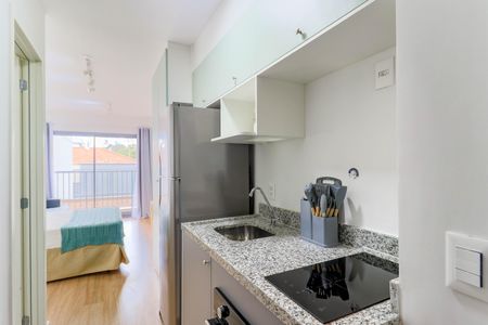 Studio para alugar com 24m², 1 quarto e sem vaga Studio para alugar com 24m², 1 quarto e sem vagaCozinha