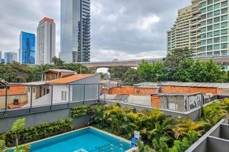 Studio para alugar com 24m², 1 quarto e sem vaga Studio para alugar com 24m², 1 quarto e sem vagaVista da Varanda