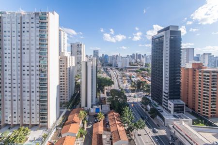 Sala - Vista de apartamento à venda com 2 quartos, 86m² em Brooklin, São Paulo