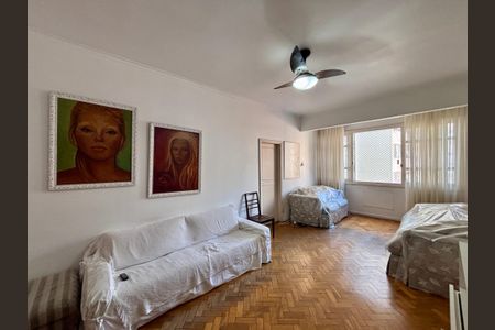 Sala de apartamento à venda com 2 quartos, 133m² em Copacabana, Rio de Janeiro