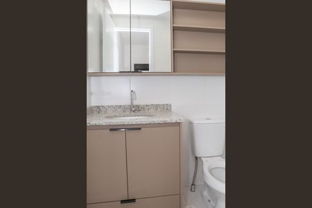 Banheiro da Suíte de apartamento à venda com 1 quarto, 24m² em Pompeia, São Paulo