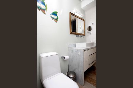 Apartamento à venda com 109m², 3 quartos e sem vagaBanheiro da Suíte