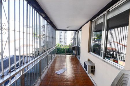 Varanda da Sala de apartamento à venda com 3 quartos, 116m² em Grajaú, Rio de Janeiro