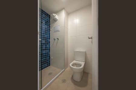 Banheiro de kitnet/studio à venda com 1 quarto, 26m² em Sumarezinho, São Paulo