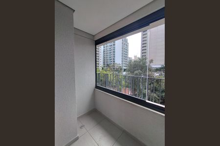 Studio para alugar com 27m², 1 quarto e sem vagaVaranda