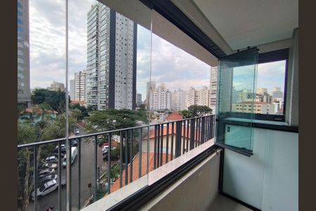 Studio para alugar com 27m², 1 quarto e sem vagaVaranda